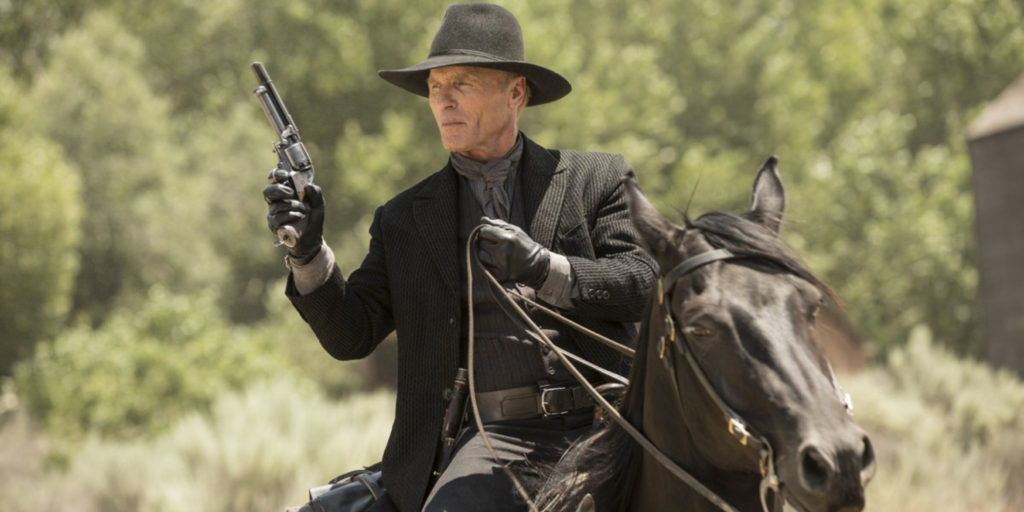 Ed Harris, as the 'Man in black'.